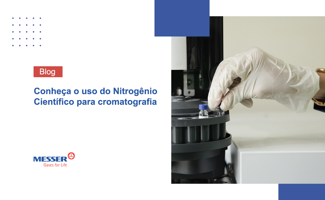 Conheça o uso do Nitrogênio Científico 6.0 para cromatografia